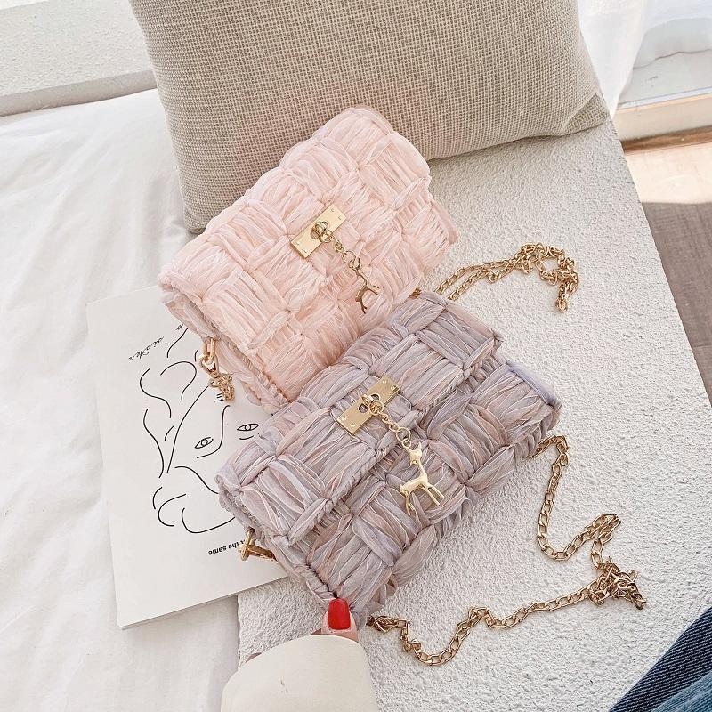 Flowery Chiffon Ribbon Handbag DIY Kit - Image 2