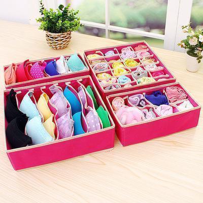 Foldable Closet Underwear Organizer(4 pics/1 Set) - Image 4