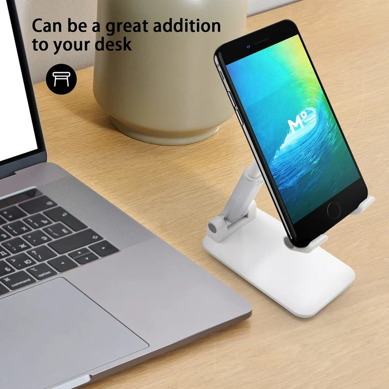 Foldable Desktop Phone Tablet Stand Mobile Desk Holder - Image 4