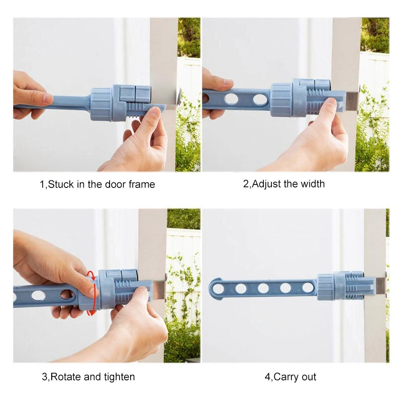 Folding Wall Mount Clothes Hanger - Image 5
