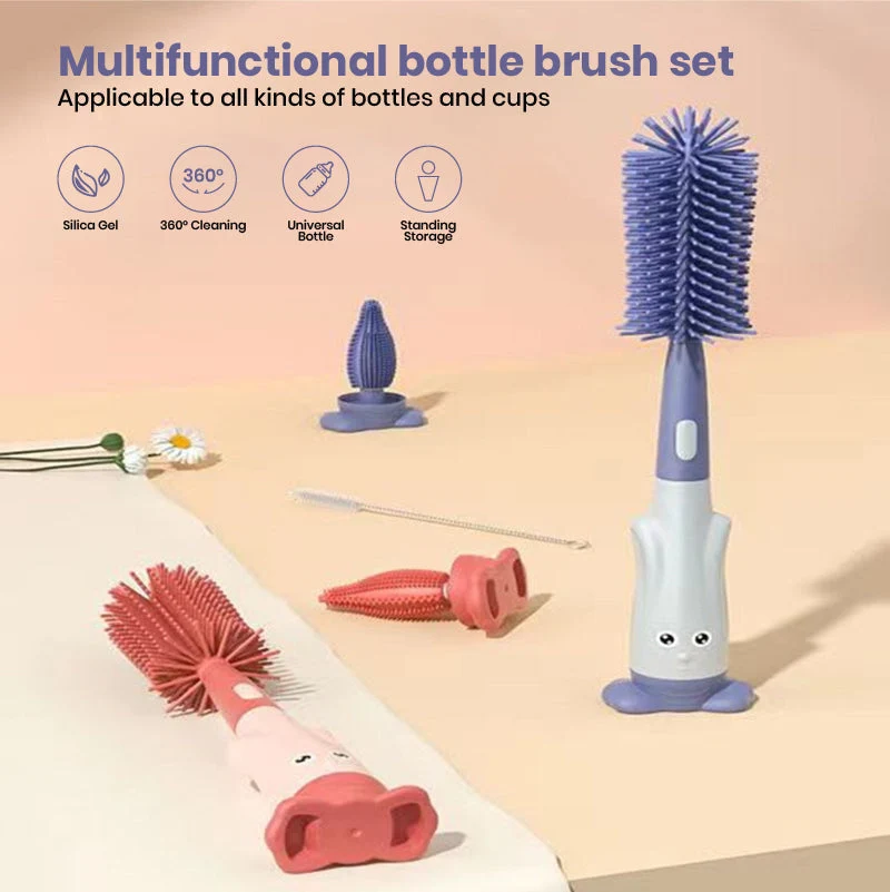 Food-Grade Baby Bottle Cleaning Brush - Image 9