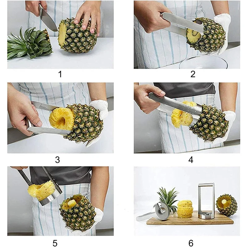 Food Grade Stainless Steel Pineapple Slicer - Image 8