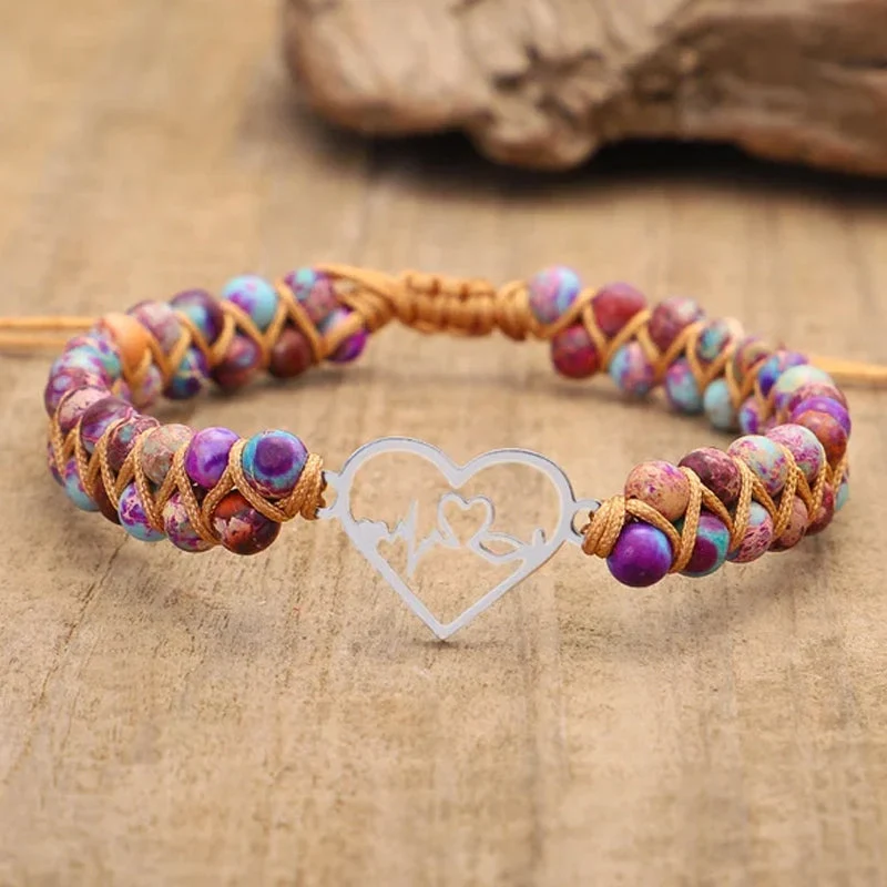 For Granddaughter - For You Are Always In Mine Beads Bracelet - Image 2