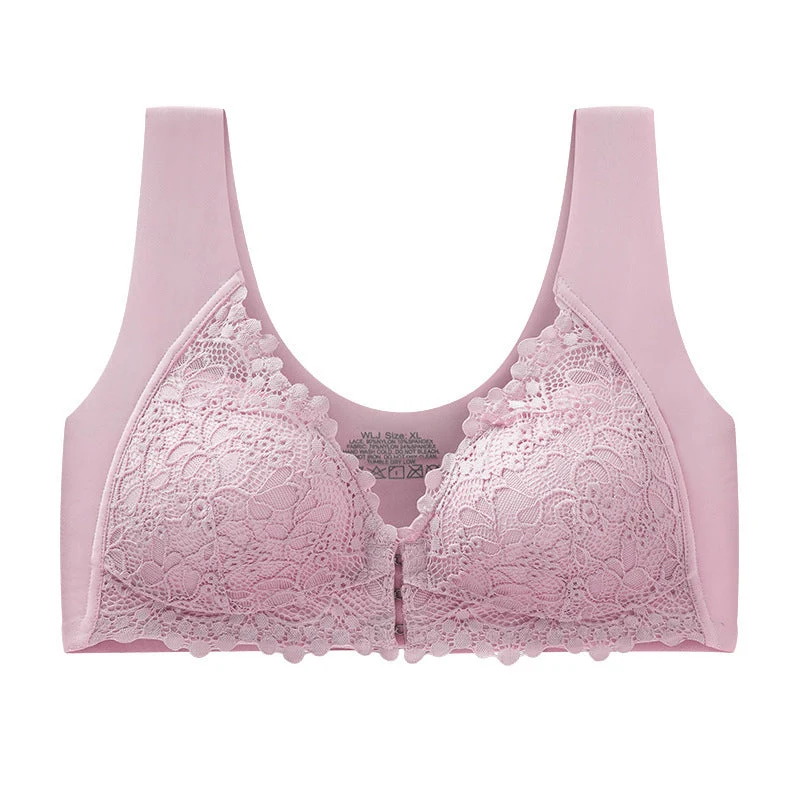 Front buckle latex padded bra - Image 13