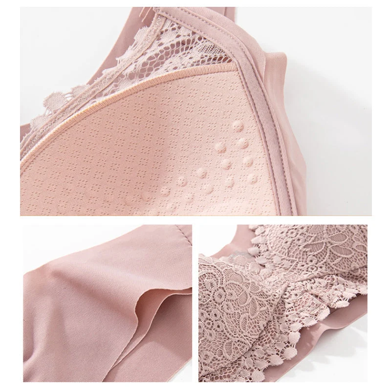 Front buckle latex padded bra - Image 9