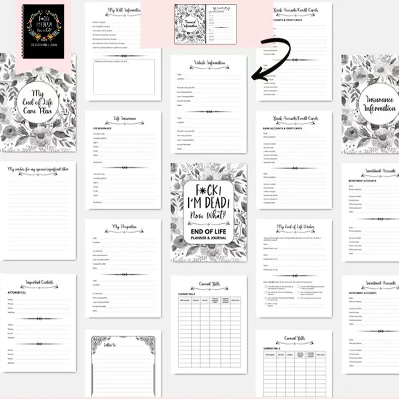 Fuck I'm Dead, End Of Life Planner - Image 9