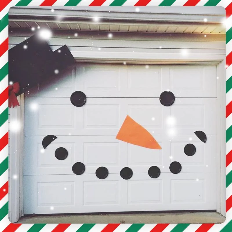GARAGE DOOR SNOWMAN (16PCS SET) - Image 2