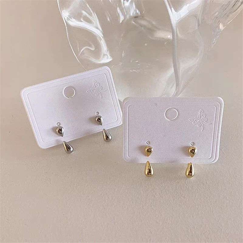 Glossy Drop Earrings - Image 11