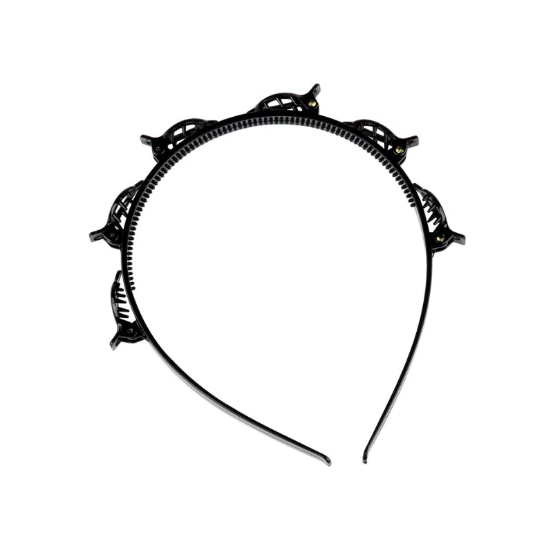 Hairband with bangs clip - Image 15