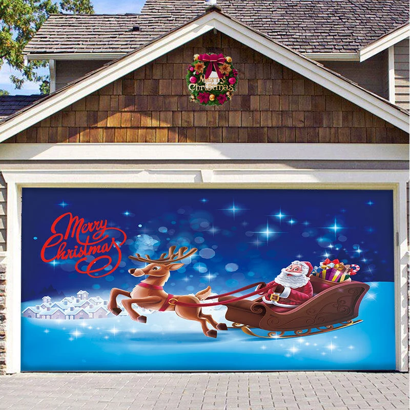 Halloween 2023 Garage Door Decoration - Image 18