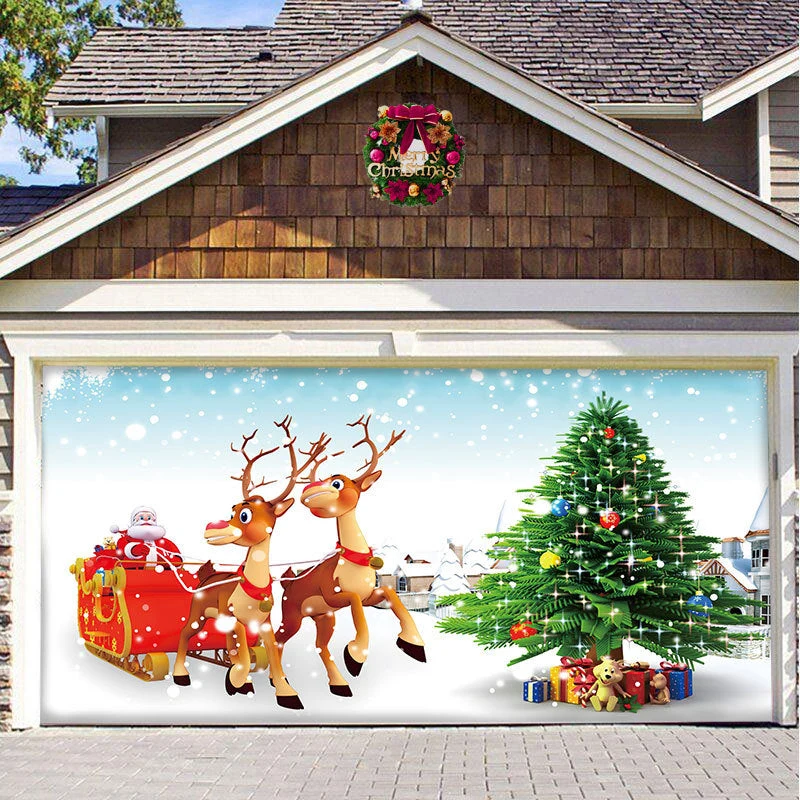 Halloween 2023 Garage Door Decoration - Image 21