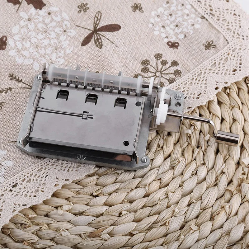 Hand-Cranked Paper Tape Music Box - Image 4