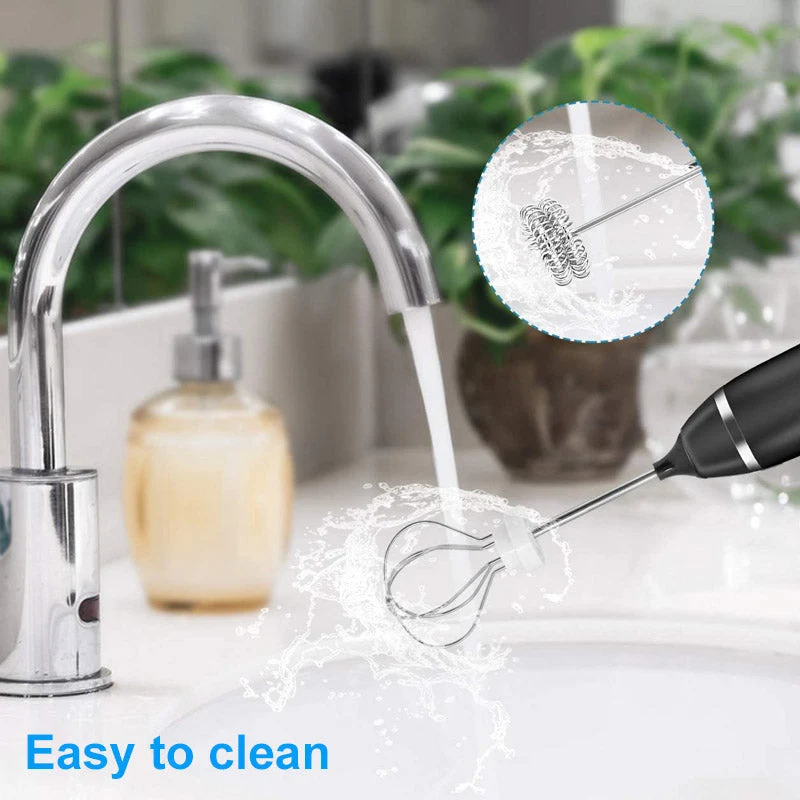 Handheld 2 in 1 Electric Mini Frother & Whisk - Image 5