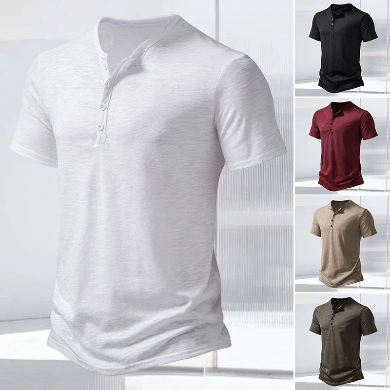HENLEY SHORT SLEEVE SHIRT - Image 18
