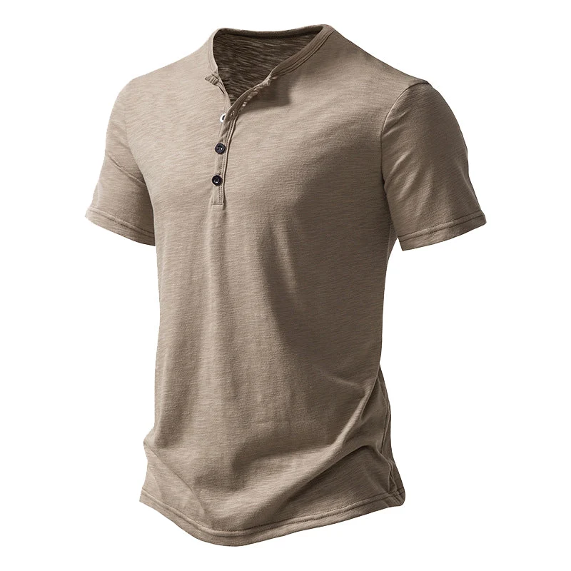 HENLEY SHORT SLEEVE SHIRT - Image 23