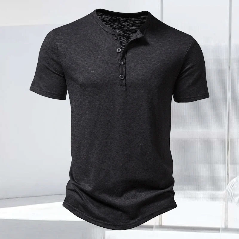 HENLEY SHORT SLEEVE SHIRT - Image 8