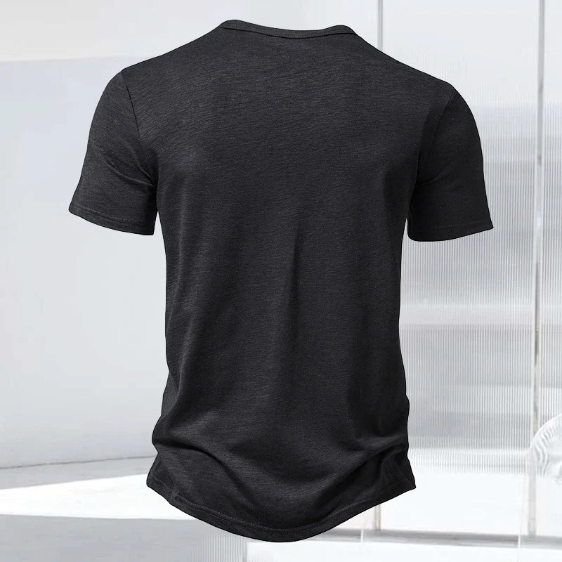 HENLEY SHORT SLEEVE SHIRT - Image 9