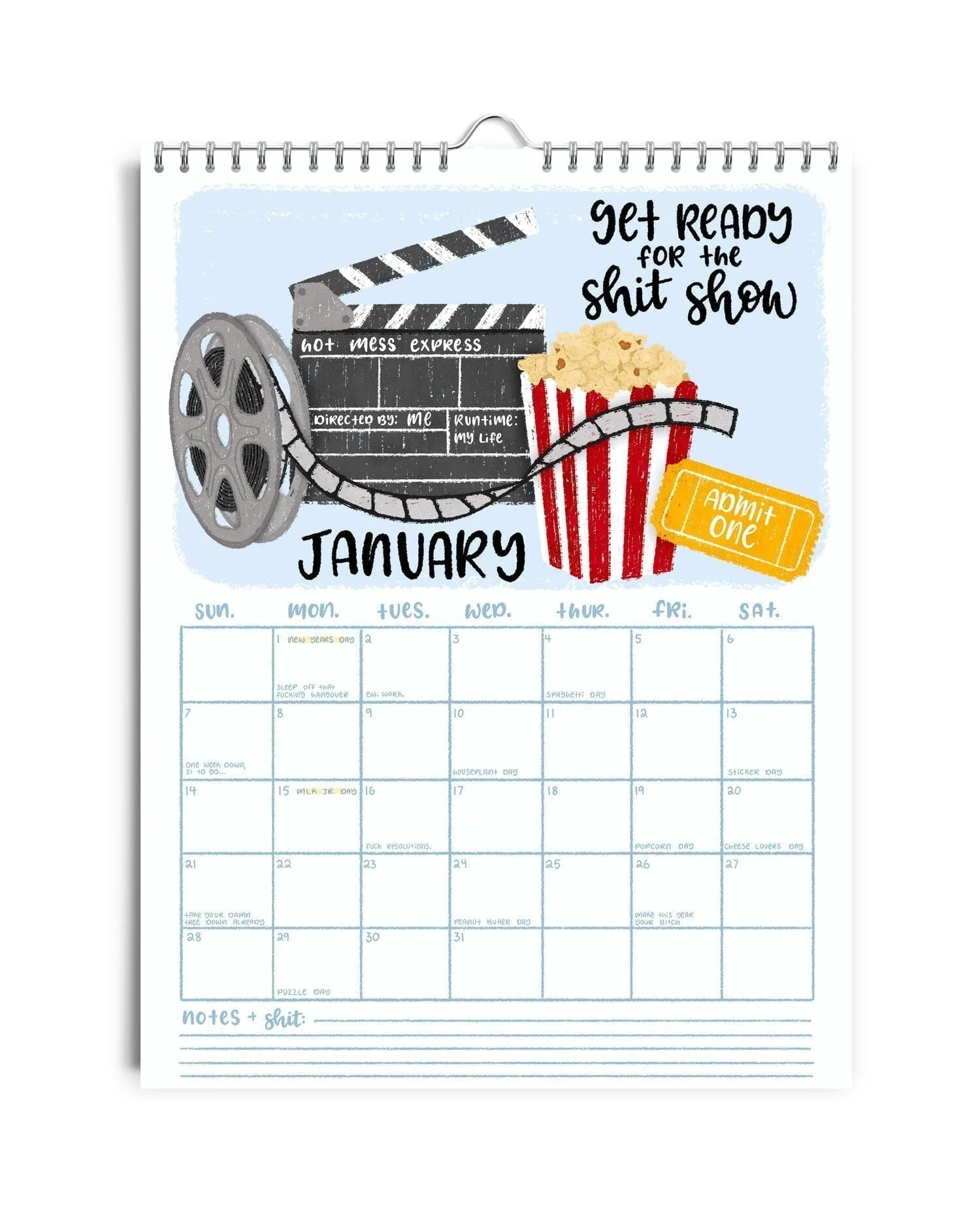 HERE WE FUCKING GO AGAIN 2025 CALENDAR - Image 2