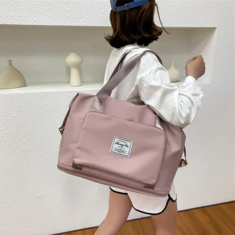 High-capacity Double-layer Wet Separation Travelling Bag - Image 3