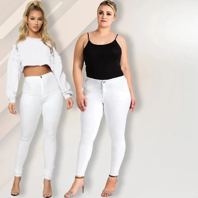 High-Rise Stretch Plus Size Jeans - Image 5