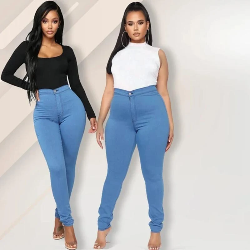 High-Rise Stretch Plus Size Jeans - Image 8