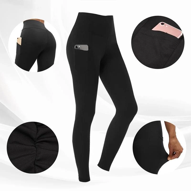 High Waist Yoga Fitness Pants - Image 3