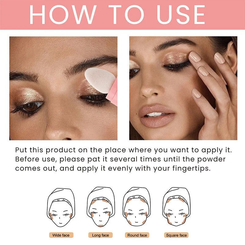 Highlighter Powder Stick Makeup - Image 4