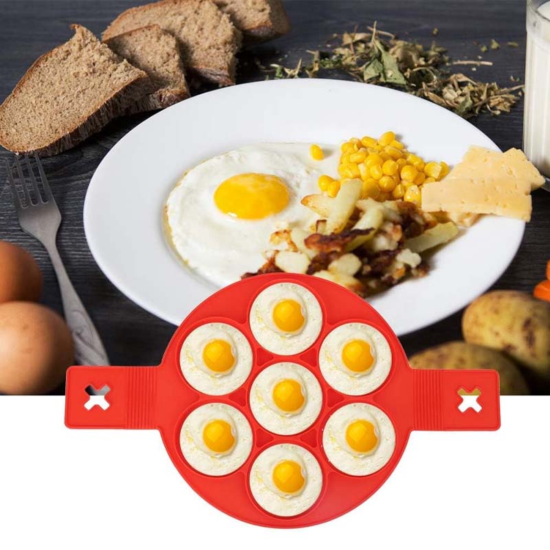 Non-stick Silicone Pancake Mold Ring - Image 2