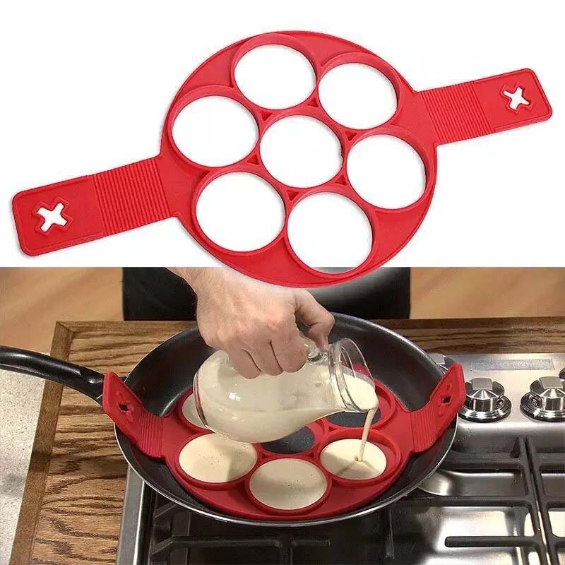 Non-stick Silicone Pancake Mold Ring - Image 5