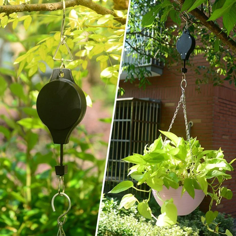 Hirundo Retractable Hook For Garden Baskets Pots, Birds Feeder - Image 8