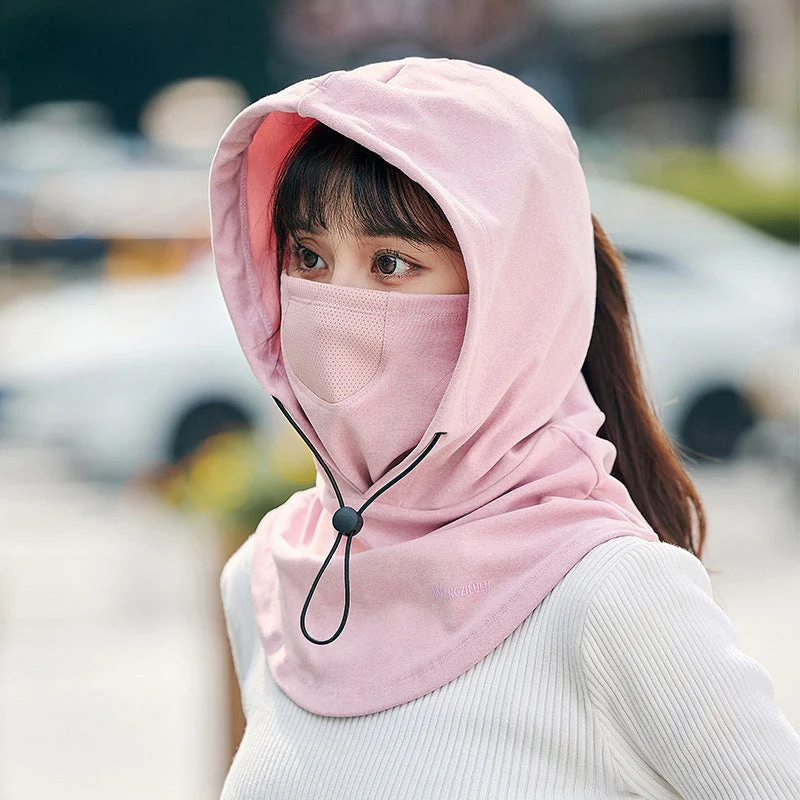 Hooded Face Mask with Neck Warmer for Cycling - Image 25