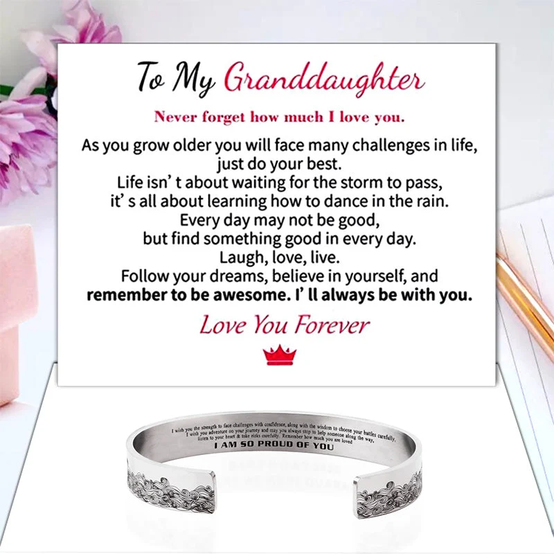 "I AM SO PROUD OF YOU" Wave Bracelet - Image 3
