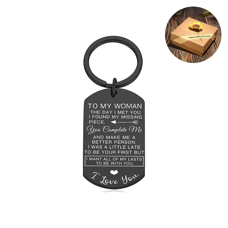 I Want All Of My Lasts To Be With You Keychain - Image 7