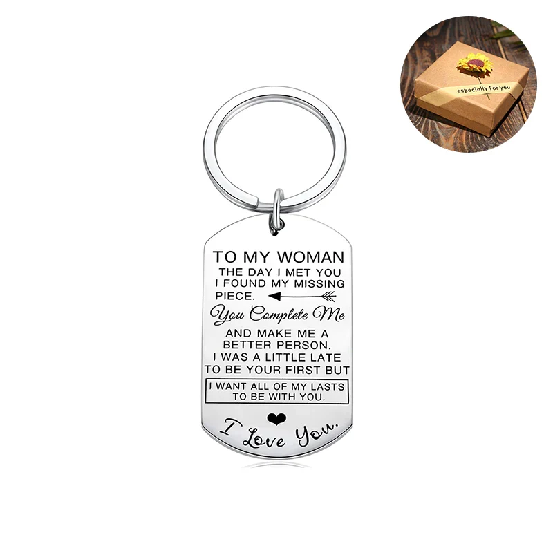 I Want All Of My Lasts To Be With You Keychain - Image 9