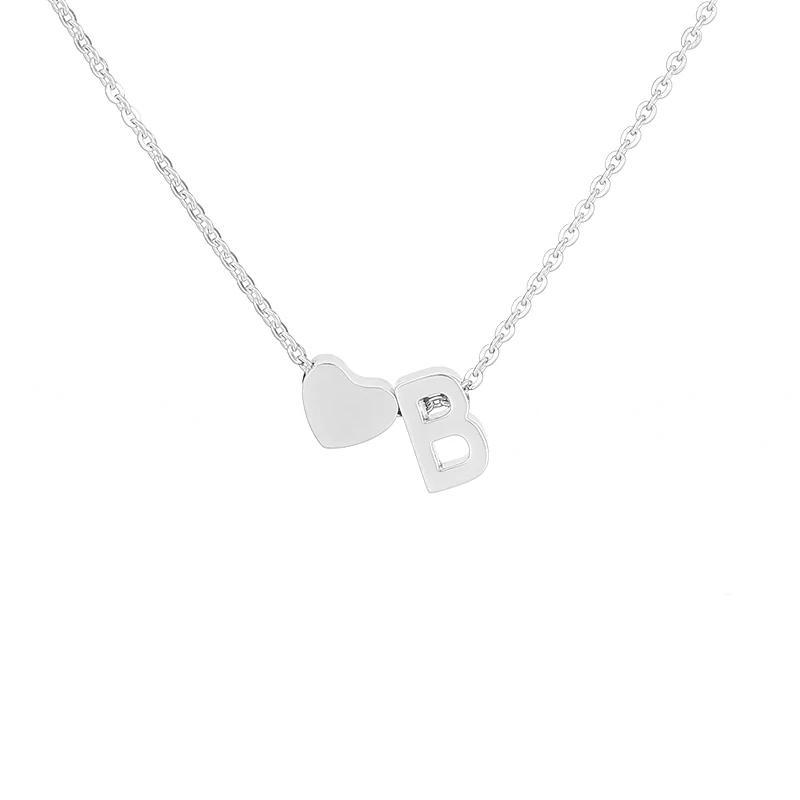 Initial Heart Necklace - Image 13