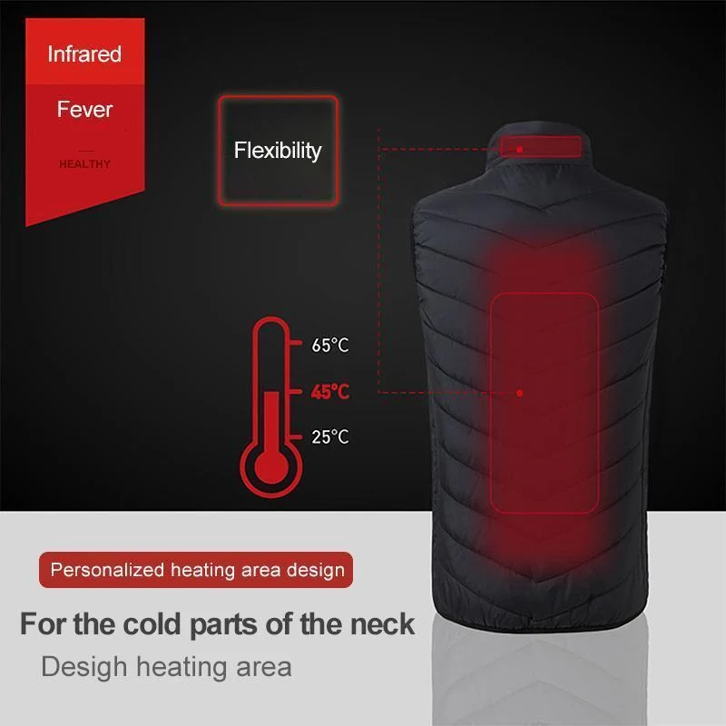 Instant Warmth Heating Vest, unisex - Image 5