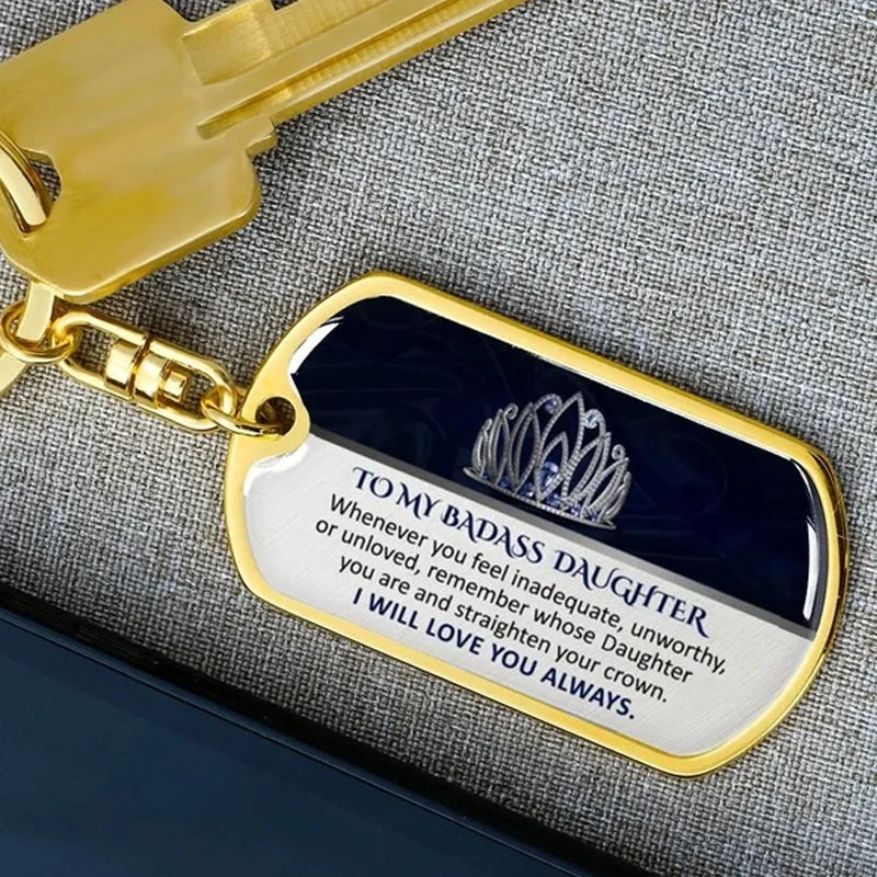Keepsake for Granddaughter Keychain - Image 13