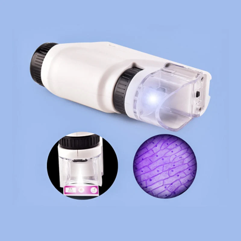 Kid's Portable Pocket Microscope With Adjustable Zoom 60-120x - Image 3