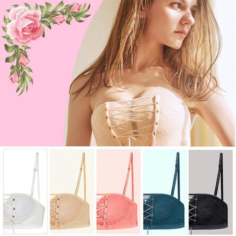 Lace Strapless Bandeau - Image 7