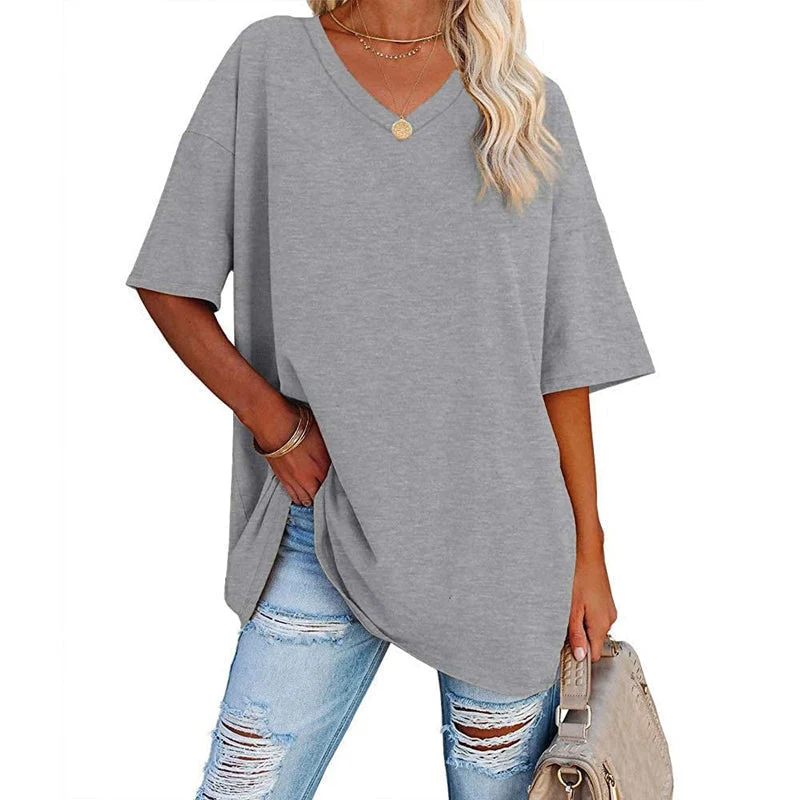 Ladies V-Neck T-Shirt - Image 10