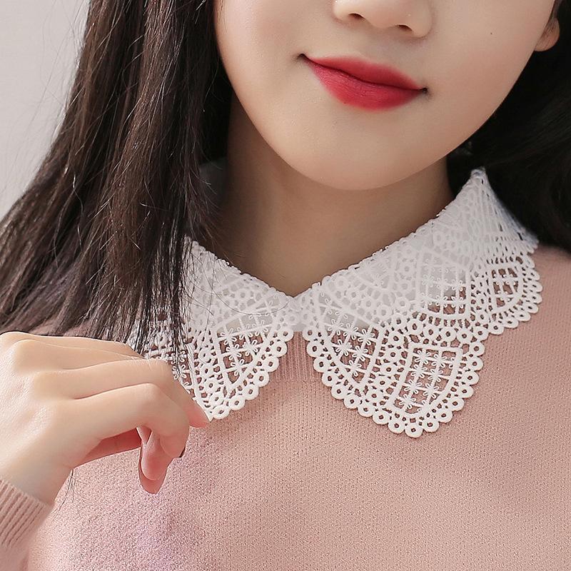 Lady Shirt False Lace Collar - Image 2