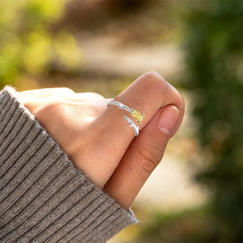 Lasts Forever Rose Wrap Ring - Image 3
