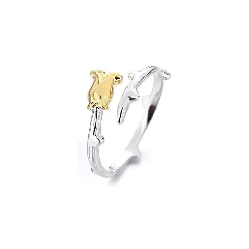 Lasts Forever Rose Wrap Ring - Image 8