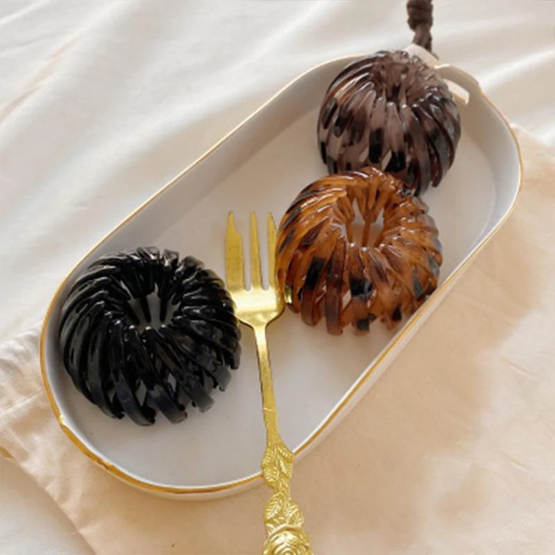 Lazy Bird's Nest Plate Hairpin - Image 2