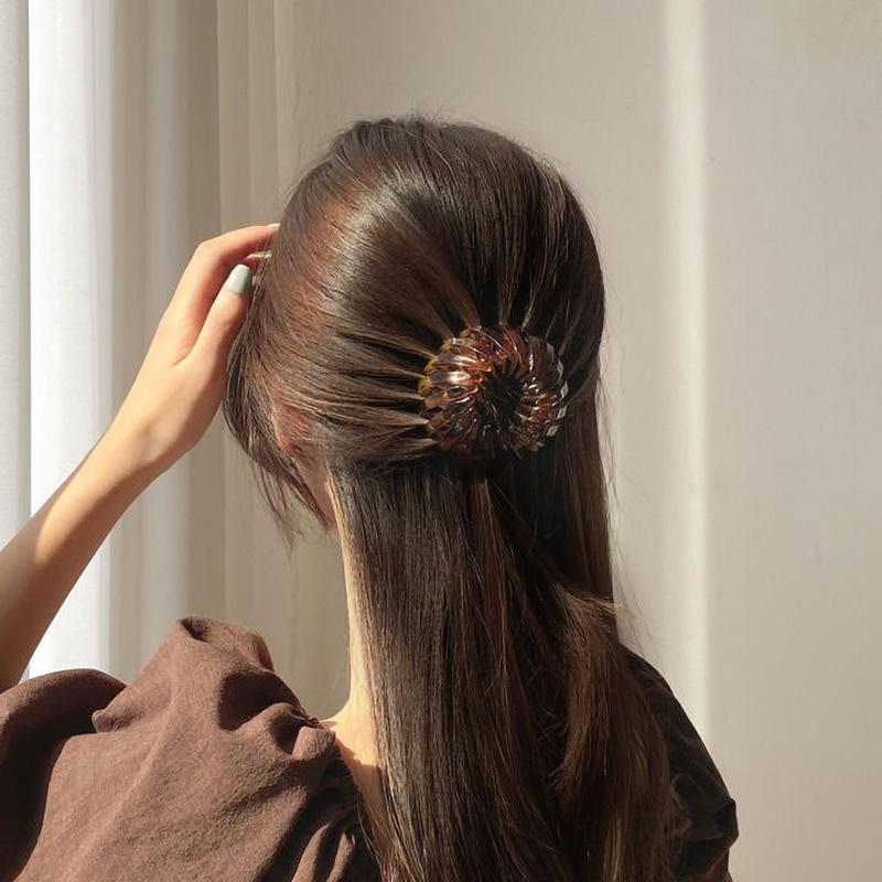 Lazy Bird's Nest Plate Hairpin - Image 3
