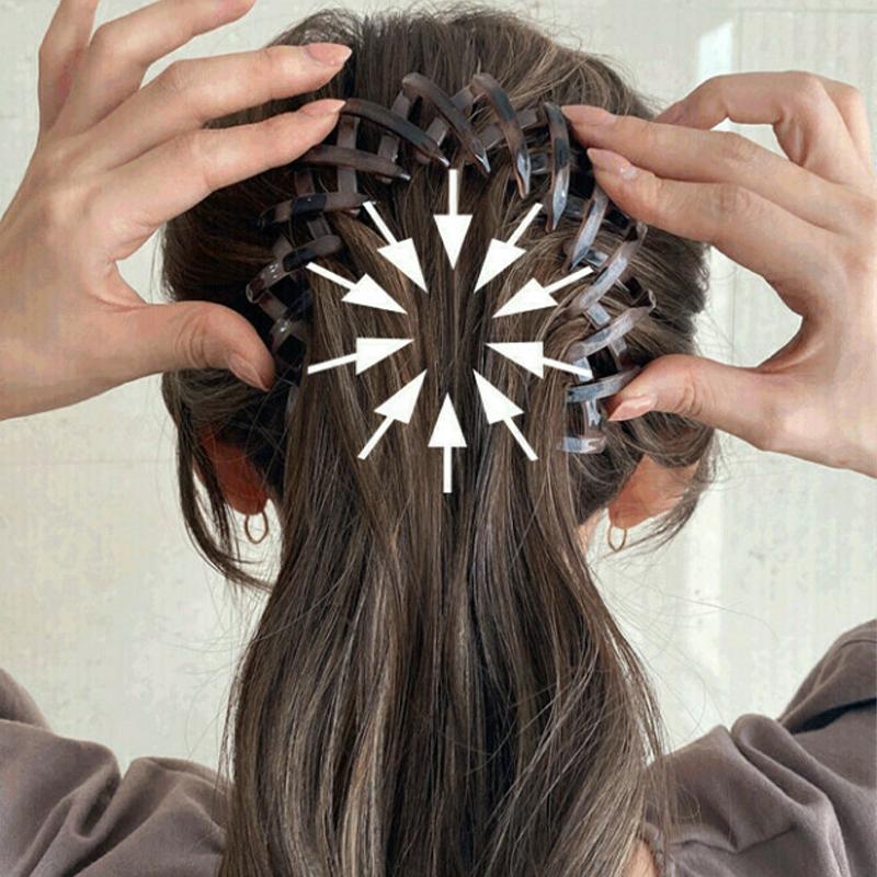 Lazy Bird's Nest Plate Hairpin - Image 7