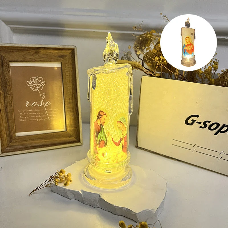 LED prayer flameless candles - Image 11