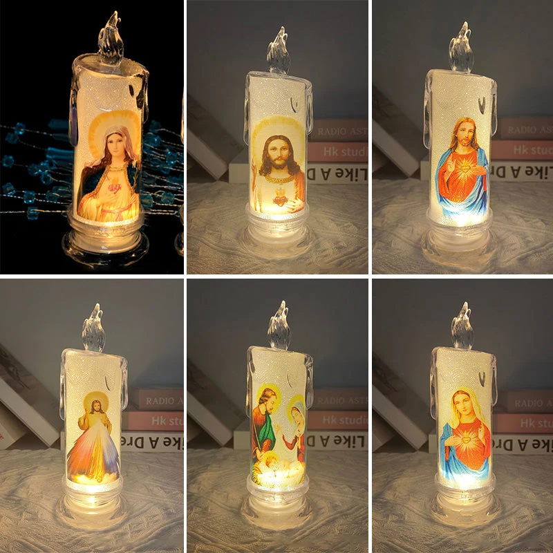 LED prayer flameless candles - Image 18
