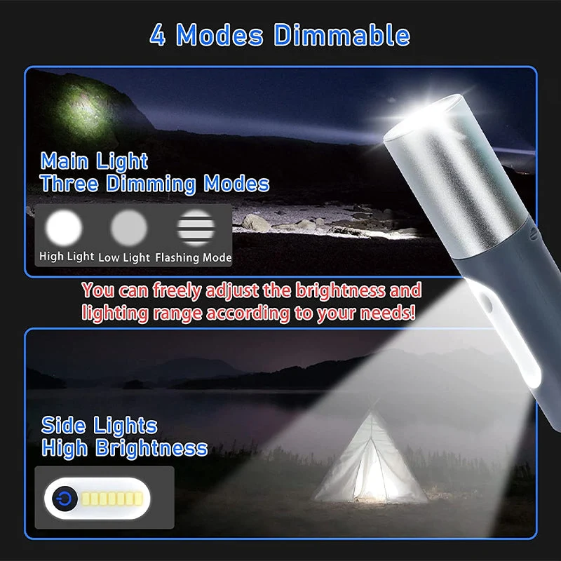 LED Rechargeable Flashlights - Image 3