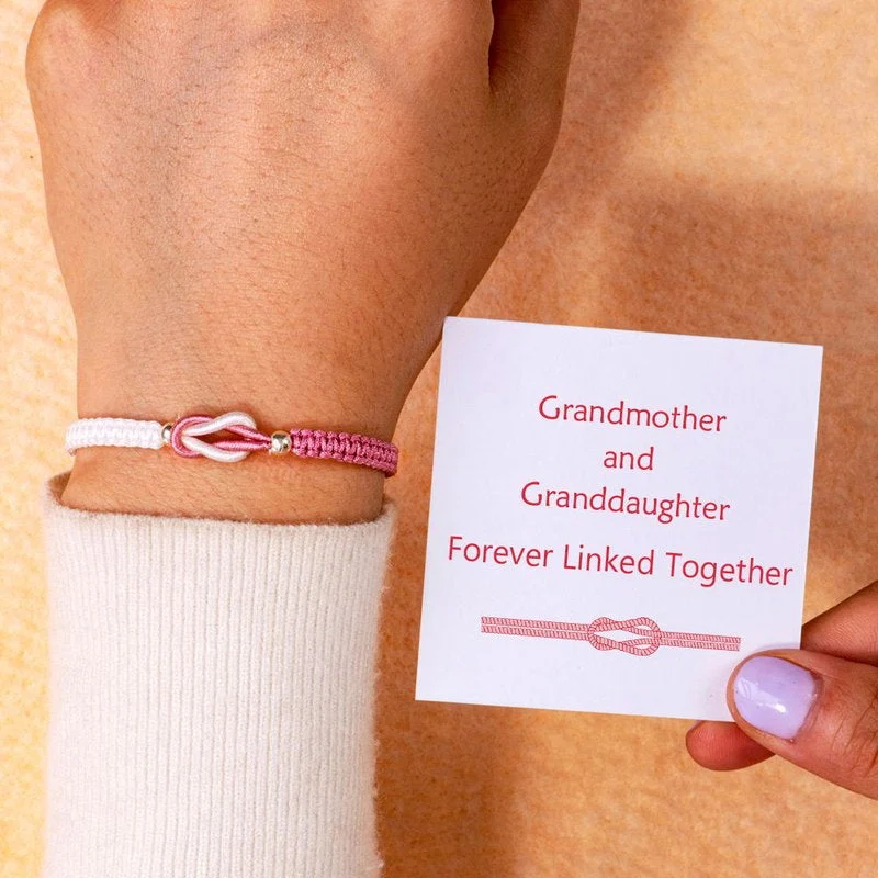 Linked Together Handmade Braided Bracelet - Image 2